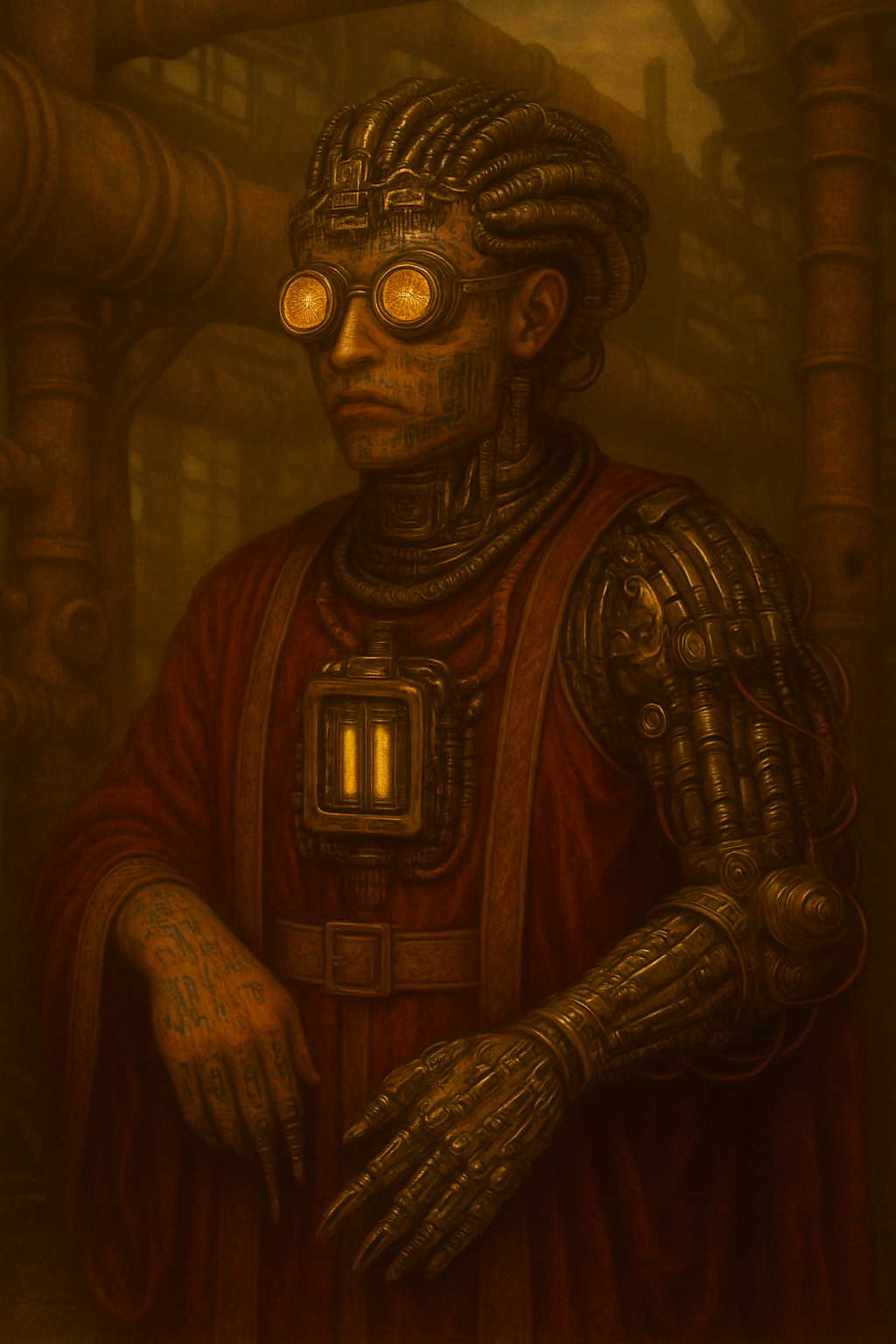 The Experienced Tekbaron Art Print