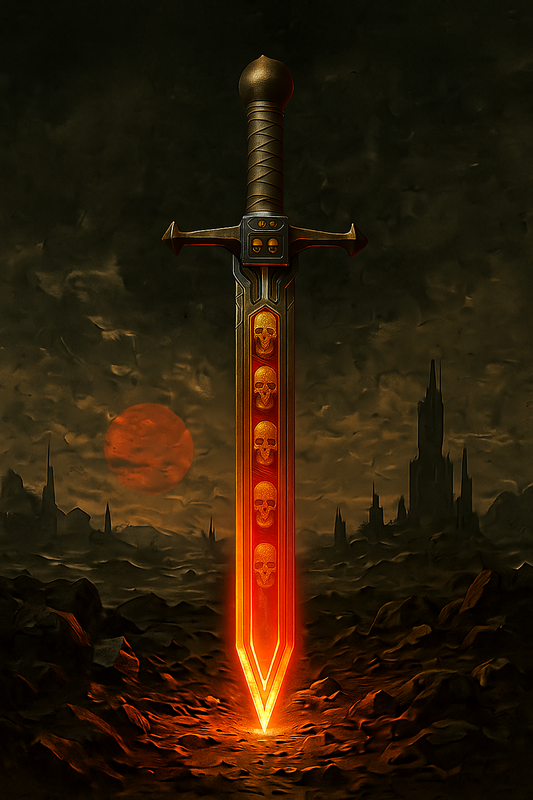 Voltedge Sword Print