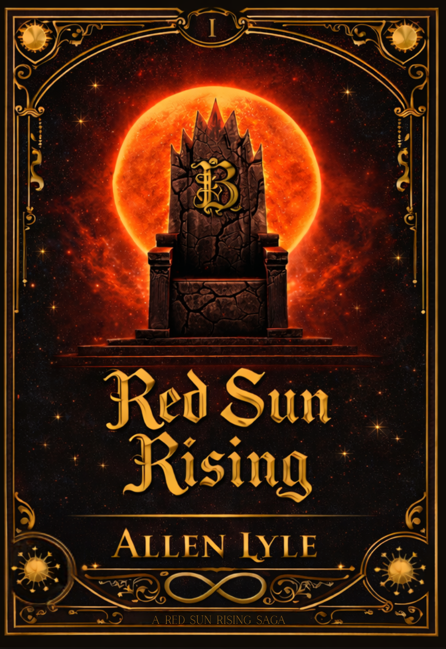 Special Edition Cover 'Red Sun Rising' Paperback