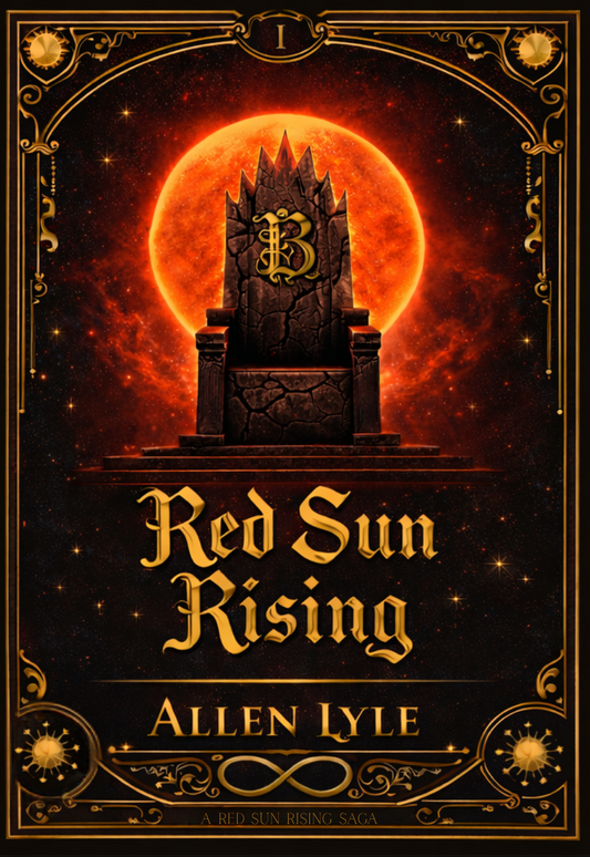 Special Edition Cover 'Red Sun Rising' Paperback