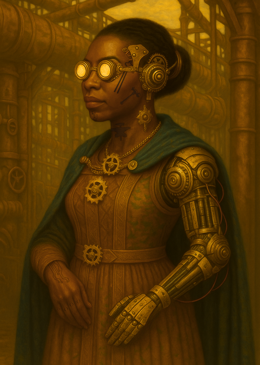 The Tekbaron Art Print (Female)